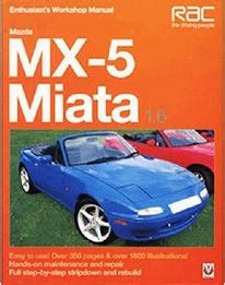 16 enthusiasts workshop manual mx5 Doc