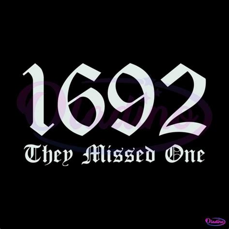 1692: They Missed One