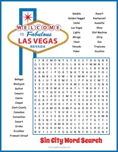 16x16 Casino Slots Word Search 150 Large Print Puzzles LAS VEGAS FUN Volume 4 PDF