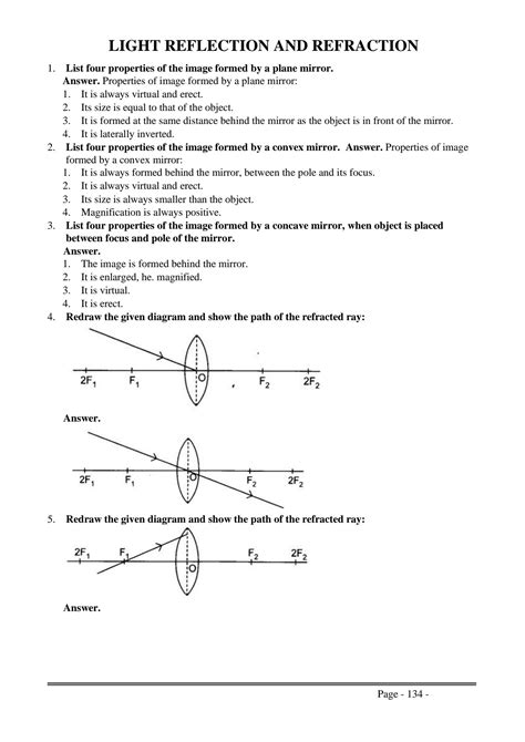 17 Reflection And Refraction Supplemental Problems Answers Kindle Editon