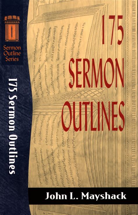 175 Sermon Outlines Epub