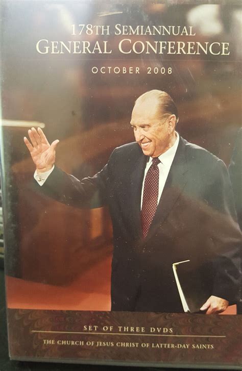 178th Semiannual General Conference October 2008 Doc