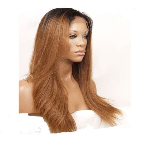 18" Long Wavy Indian Remy Hair Full Lace Wigs