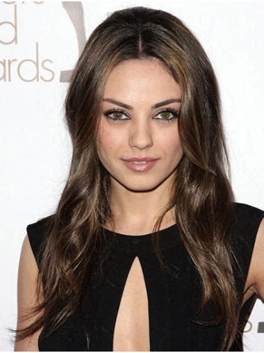 18" Wavy Long Mila Kunis Wigs: Full Lace VS Lace Front