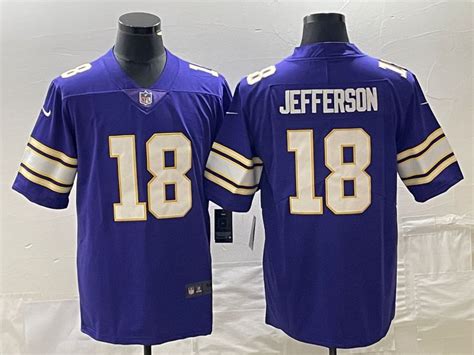 18: The Daunting Digit on Vikings Star Justin Jefferson's Jersey