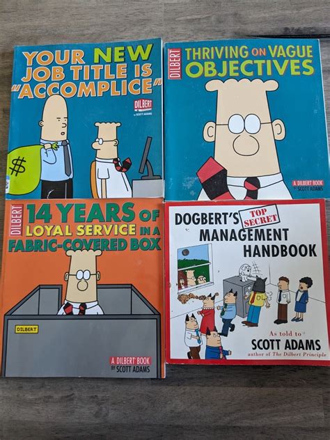 18 Dilbert Books and 2 Dogbert Books Doc