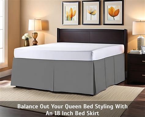 18 inch bed skirt