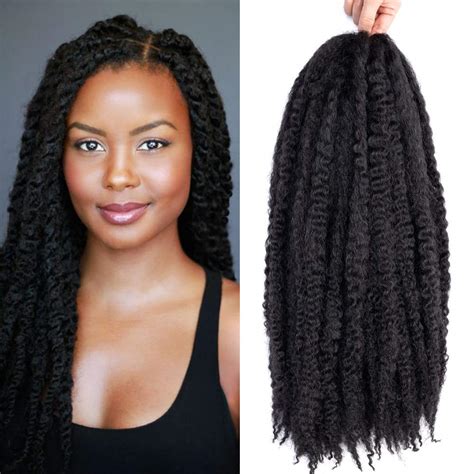 18-inch Long Curly Strands: