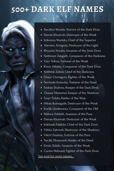 180 Captivating Elder Elf Names for Male Characters