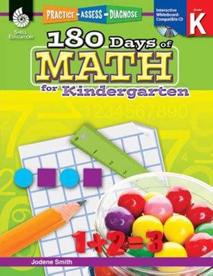 180 days of math for kindergarten practice assess diagnose Kindle Editon