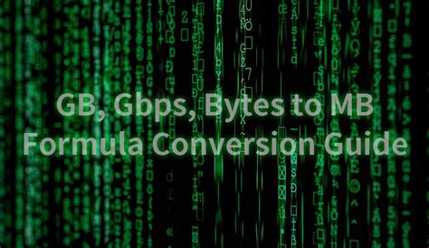 18000mb to gb: A Comprehensive Guide to Understanding the Conversion