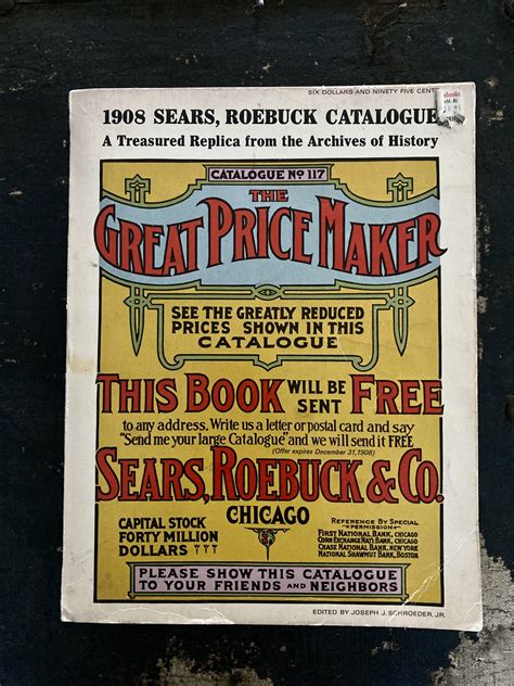 1846 Sears Nd Robuck Catalog