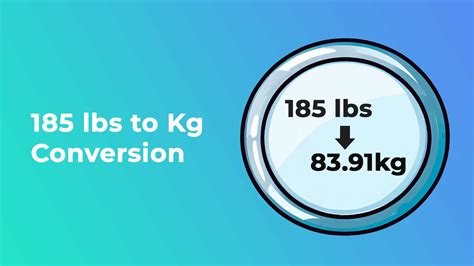 185 lbs to kg: A Comprehensive Guide