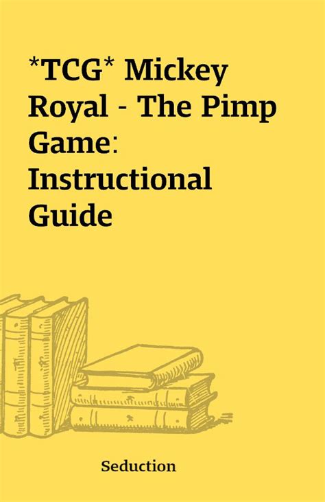 18792576 mickey royal the pimp game instructional guide PDF
