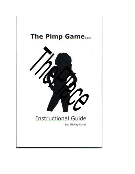 18792576 mickey royal the pimp game instructional guide PDF