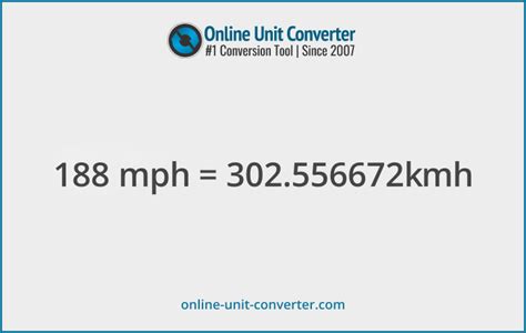 188 km to mph: A Comprehensive Guide to Speed Conversion