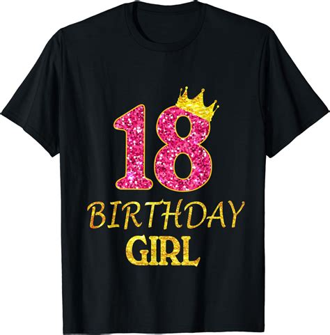 18th birthday t shirts