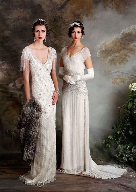 1920 bride dresses