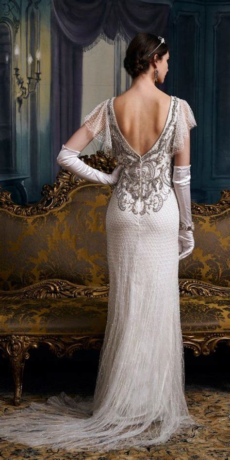 1920s wedding dress