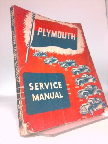 1936 1942 plymouth repair shop manual original for all models Epub