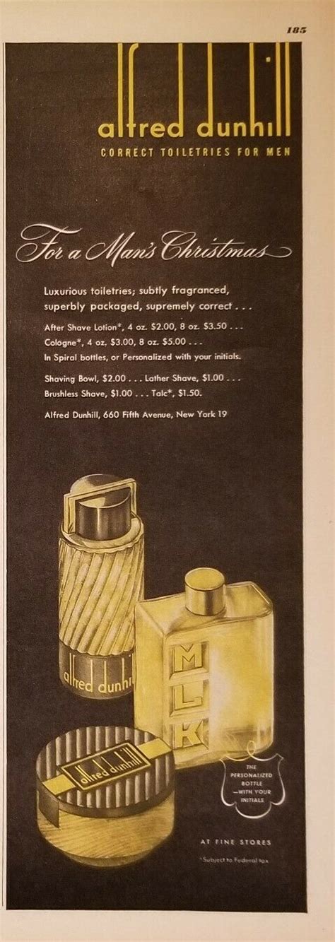 1947 Advertisement Alfred Dunhill Ebook Kindle Editon