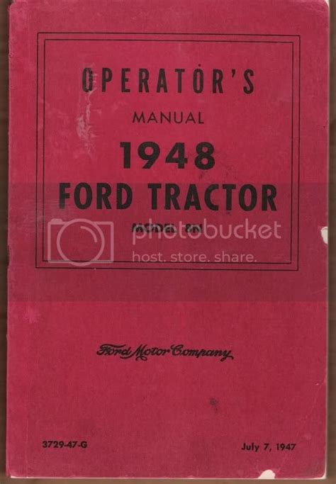 1948 ford 8n manual Doc
