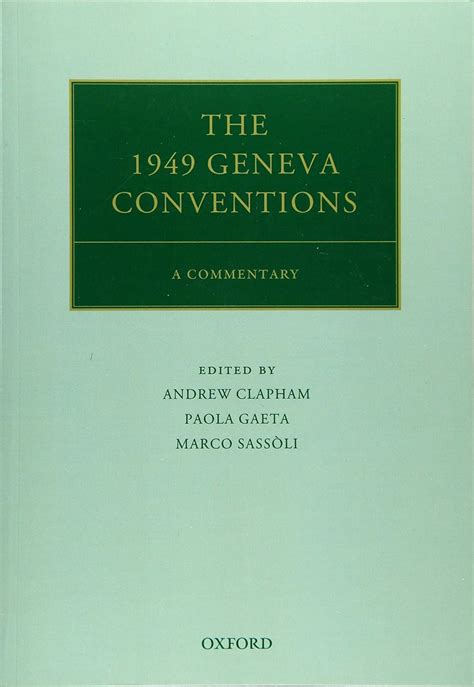 1949 geneva conventions commentaries international Doc