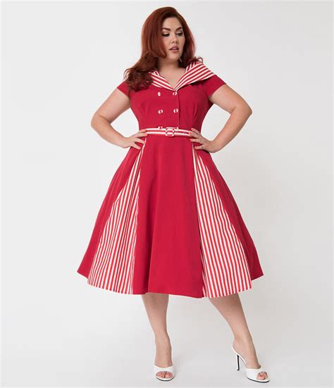 1950's dresses for plus sizes