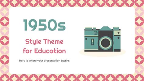 1950s Slideshow Template