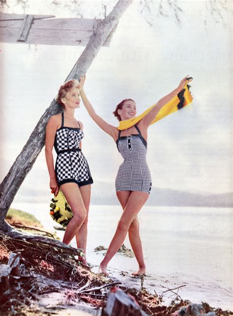 1950s swimsuits