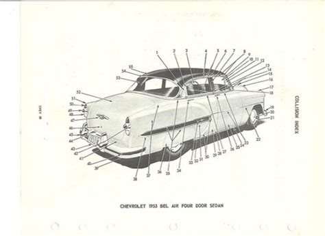 1953 Chevy Parts Catalog