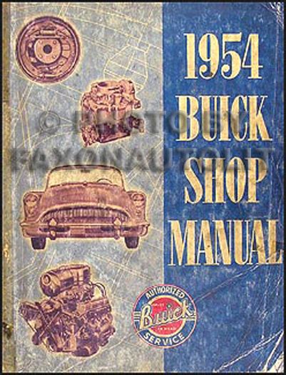 1954 Buick Special Repair Manual Ebook Reader