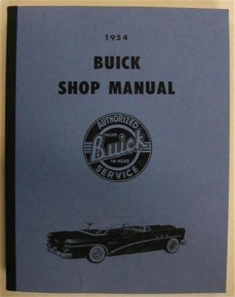 1954 Buick Special Repair Manual Ebook Reader