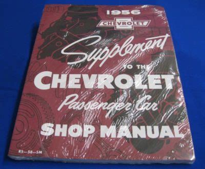 1956 chevy shop manual Reader