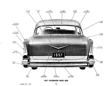 1957 Chevy Parts Catalog