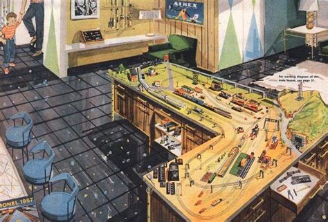 1957 Lionel Catalog Back Cover Layout
