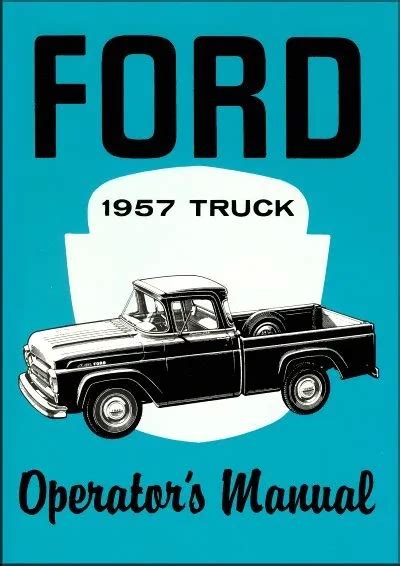 1957 ford f100 repair manual pdf Reader