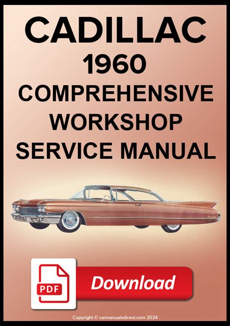 1960 cadillac workshop manual Kindle Editon