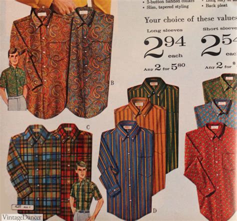 1960s Men's Shirts: A Timeless Classic