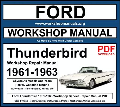 1961 thunderbird speedometer repair pdf Reader