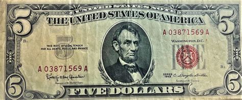 1963 Red Seal $5 Bill: A Collector's Dream