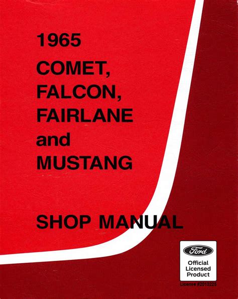 1965 fairlane shop manual Kindle Editon