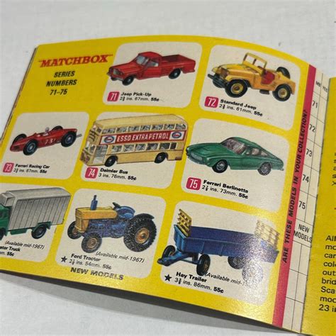 1967 Matchbox Catalog