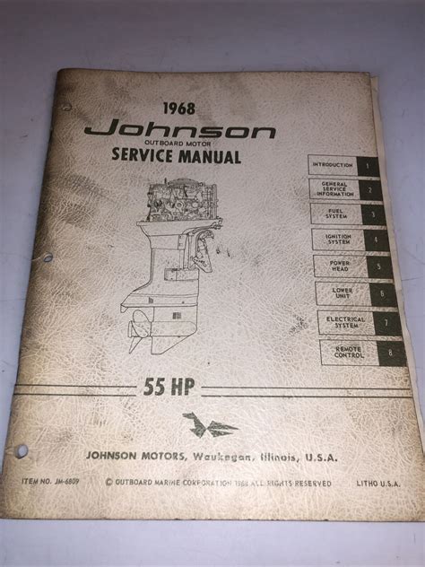 1968 55 hp evinrude outboard repair manual pdf Doc