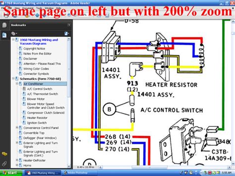 1968 mustang ignition wiring diagram pdf Kindle Editon