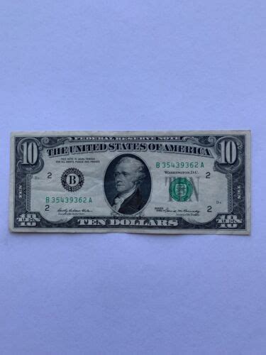 1969 $10 Bill: A Window into American History and Mystery