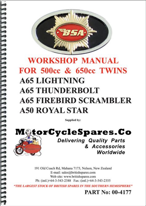 1969 bsa a65 manual pdf Reader