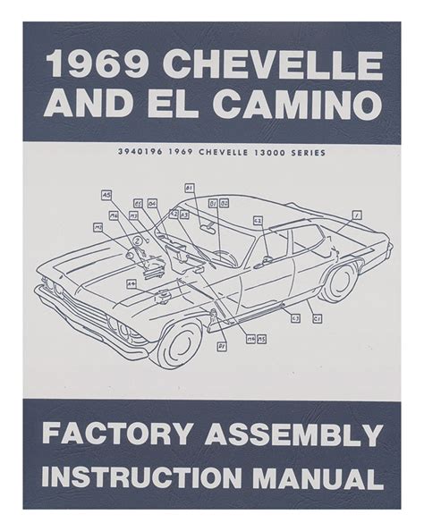 1969 chevelle repair manual Reader