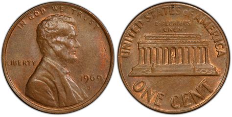 1969 d lincoln penny