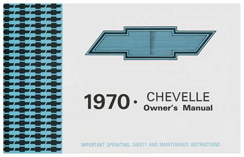 1970 chevelle owners manual Ebook Reader